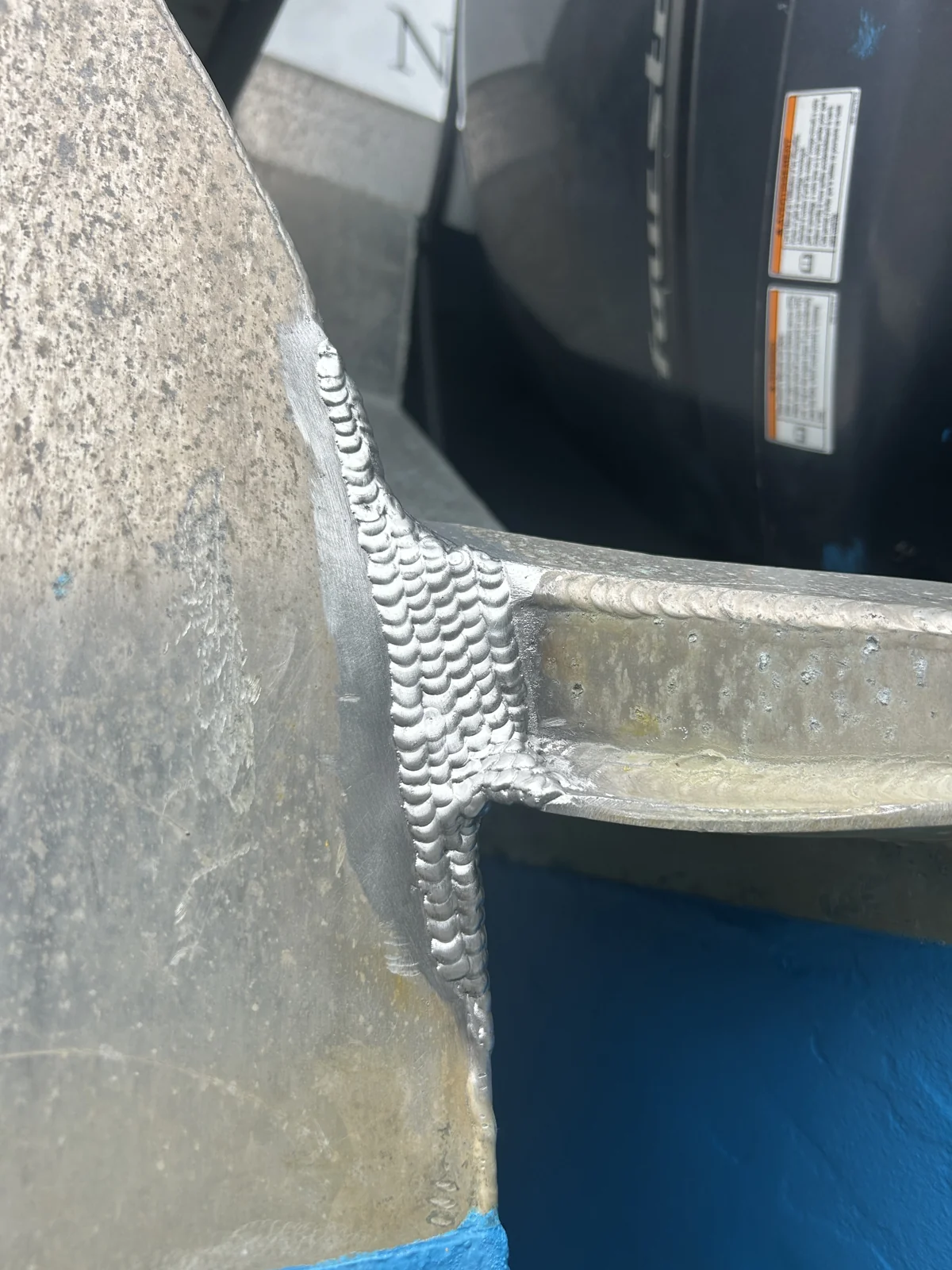 Aluminum weld repair and reinforced joint